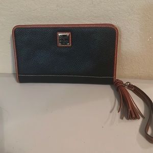 Dooney & Bourke Pebble Leather Alice Clutch